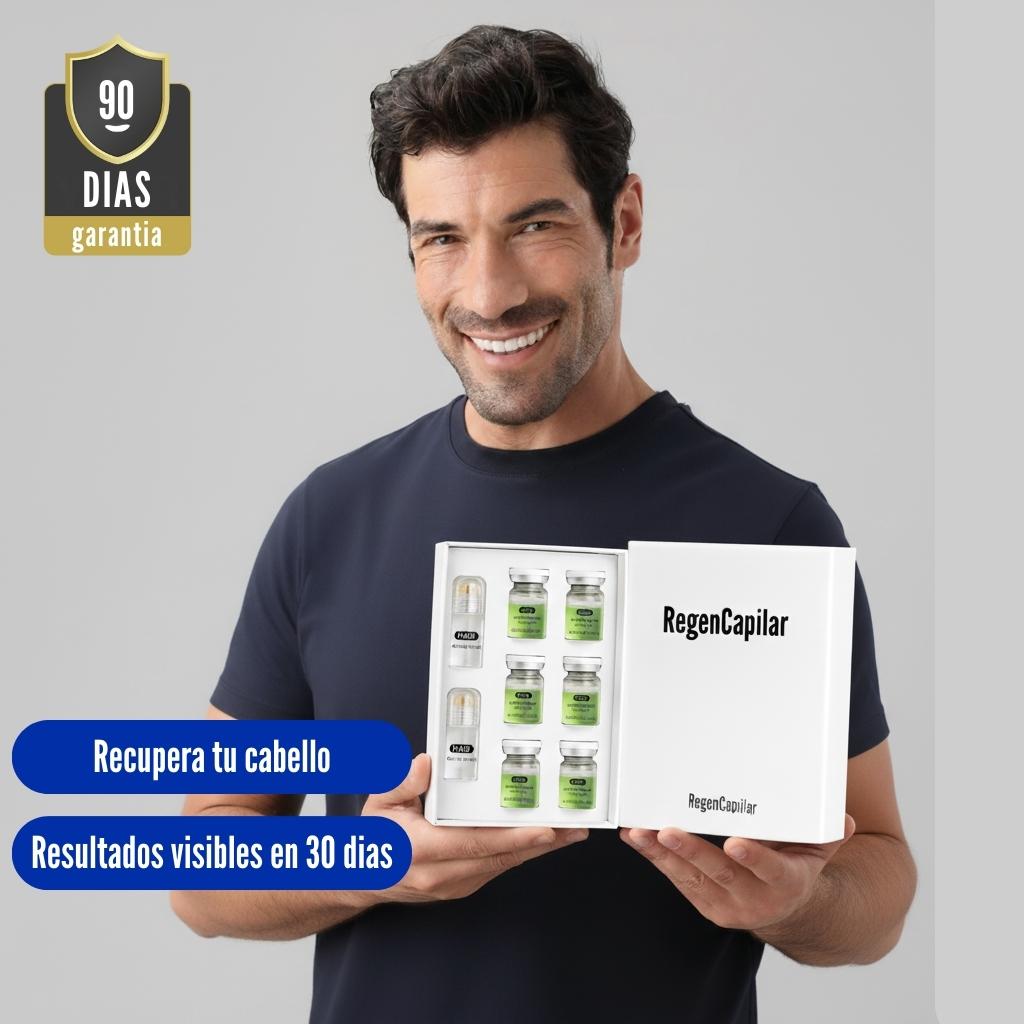 RegenCapilar™ - Protocolo clínico recuperación capilar para uso en casa - RegenCapilar